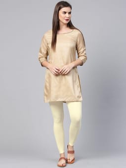 Solid Ankle Length Legging Closer One