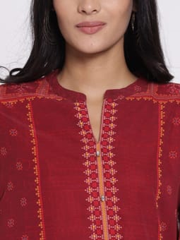 Georgette Printed Kurta Closer