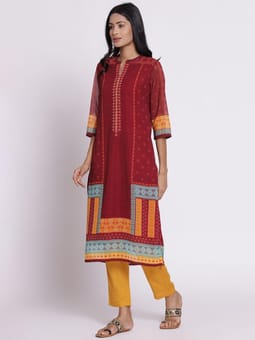 Georgette Printed Kurta One