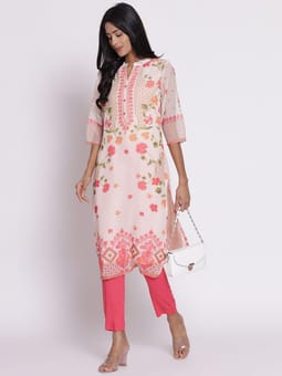 Floral Printed Kurta Two