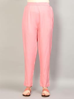 Solid Kurta Trouser Dupatta Closer Four