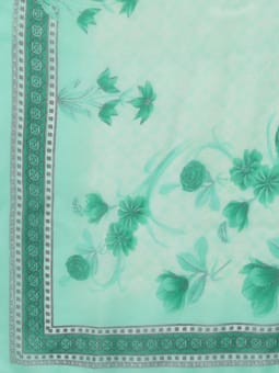 Floral Kurta Palazzo Dupatta Third Closer