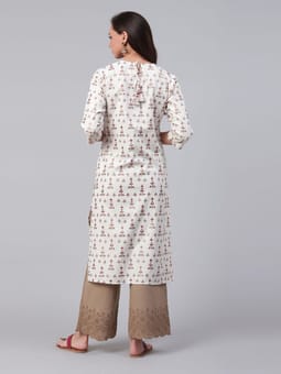 Flex Printed Kurta Two